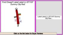 Top Rated Label Label LL-ST1107 Dummy Clip Red