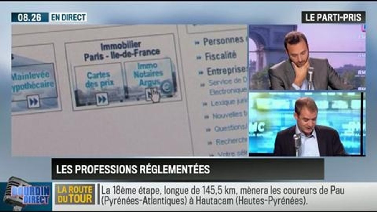Le parti pris de David Revault d'Allonnes: Le dossier des professions réglementées toujours évité - 24/07