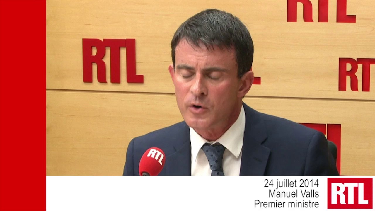 Manuel Valls : "Je veux redresser ce pays"