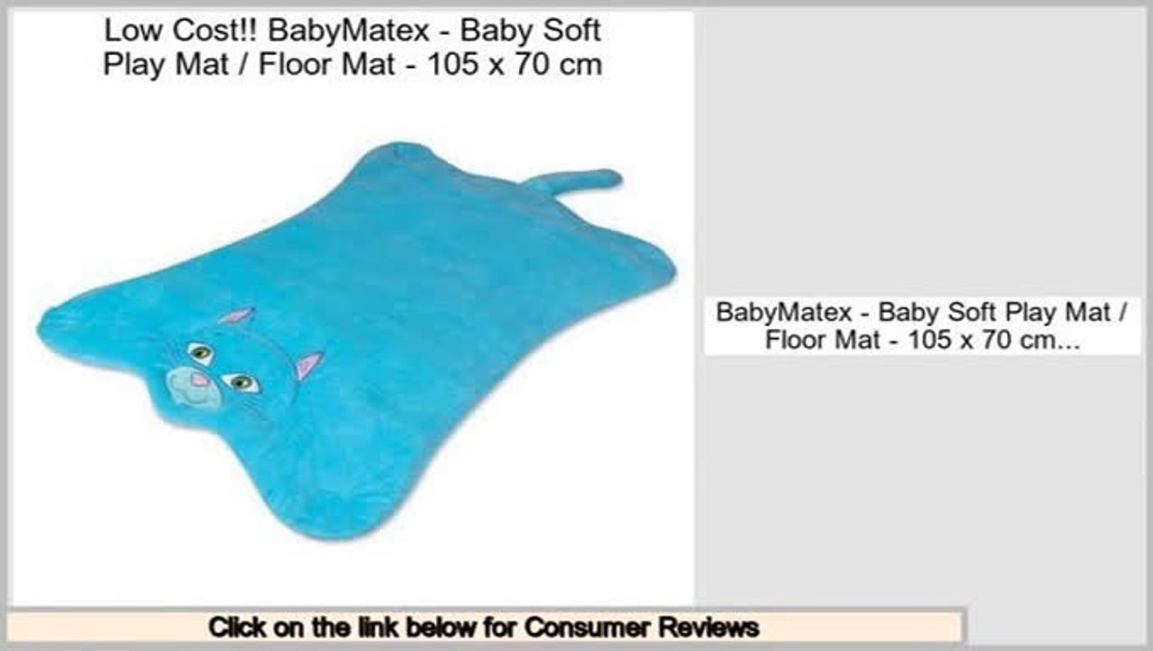 Best Price BabyMatex - Baby Soft Play Mat / Floor Mat - 105 x 70 cm