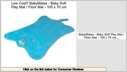 Best Price BabyMatex - Baby Soft Play Mat / Floor Mat - 105 x 70 cm