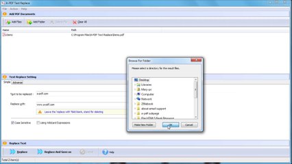 Software for Finding and replacing multiple text in PDF file