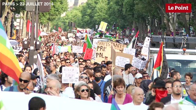 Manifestation pro-Gaza : Nous sommes contre Israël, pas contre les Israéliens