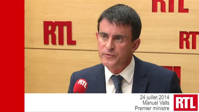 VIDÉO - Conflit israélo-palestinien : Le camp de la France est celui de la paix , dit Manuel Valls
