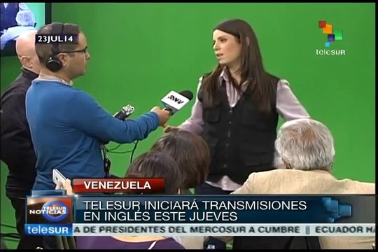 TeleSUR lanza transmisión de su señal en inglés
