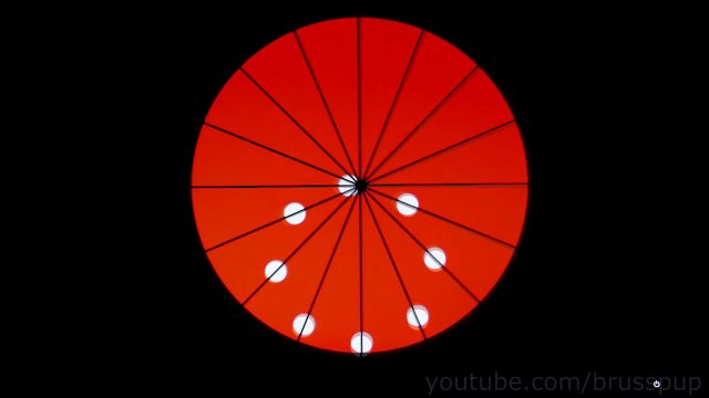 Cercle et boules mgiques : illusion d'optique époustouflante!