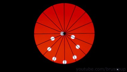 Cercle et boules mgiques : illusion d'optique époustouflante!