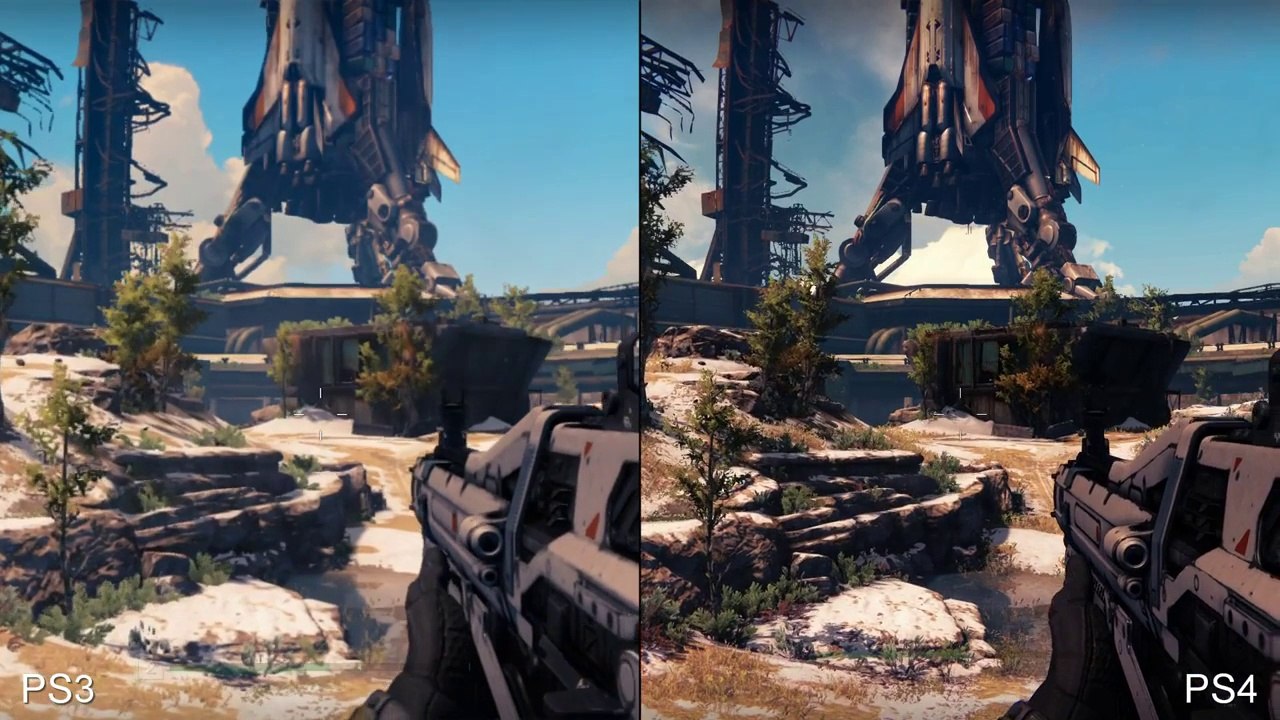 PS3 vs PS4 : comparaison du jeu Destiny Beta sur les 2 consoles...