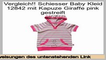 Daily Deal Schiesser Baby Kleid 12842 mit Kapuze Giraffe pink gestreift