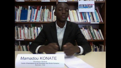 Mamadou Konaté: La sociedad civil de Mali y el proceso de reconciliación