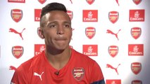 Alexis Sanchez - First Interview - Welcome to Arsenal