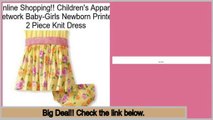 Comparison Children's Apparel Network Baby-Girls Newborn Printed 2 Piece Knit Dress