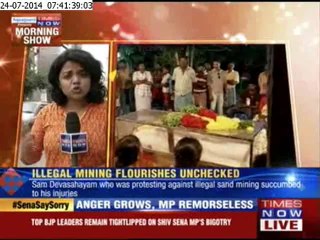 81-yr-old activist murdered by sand mafia?