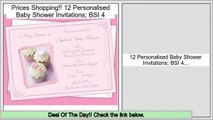 Consumer Reviews 12 Personalised Baby Shower Invitations; BSI 4