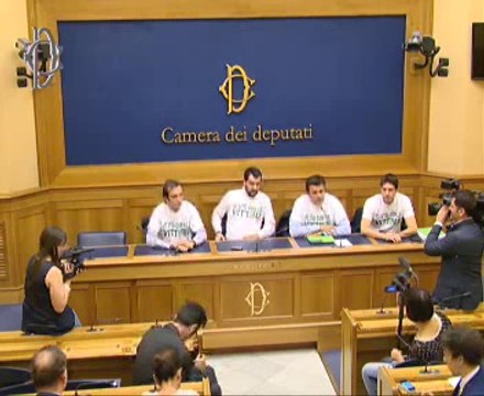 Roma - Sicurezza - Conferenza stampa di Massimiliano Fedriga (23.07.14)