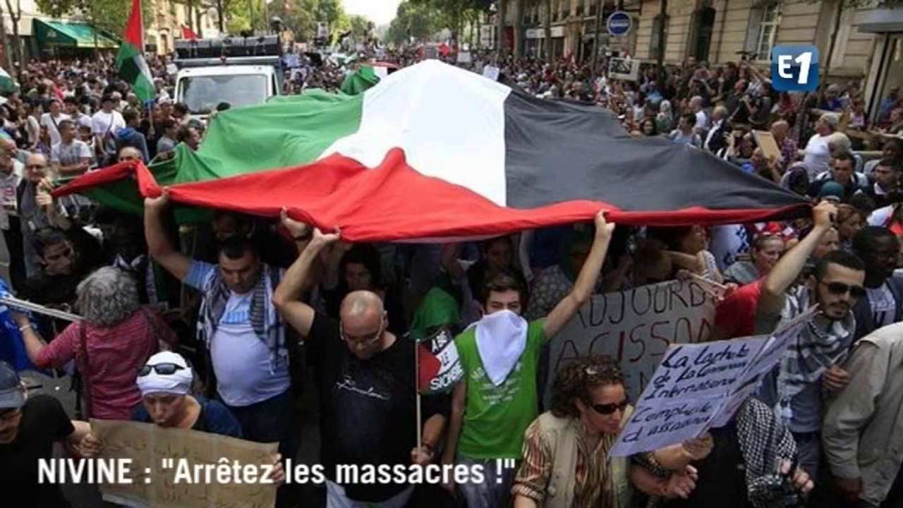 Nivine : "Arrêtez les massacres" à Gaza