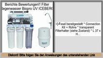 Consumer Reviews Filter Regenwasser Biopro UV ICEBERG