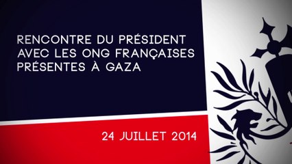 "Le président est déterminé à obtenir très rapidement un cessez-le-feu [à Gaza]"