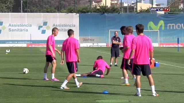 Training session 24/0714 (morning)