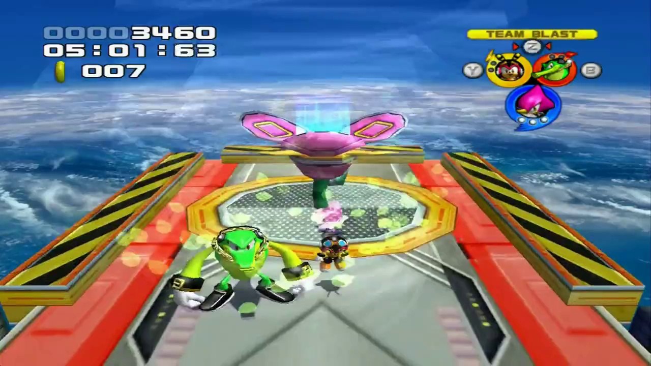 Sonic Heroes - Team Chaotix - Étape 13 : Egg Fleet