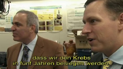 Durch die Nacht mit Garri Kasparow und Businessguru Peter Thiel