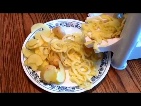 Jumbl™ Vegetable & Fruit Spiral Slicer Tri-Blade Review