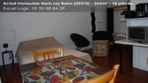 A vendre - Immeuble - Neris Les Bains (03310) - 10 pièces - 265m²