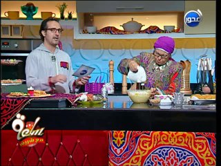 #ساعة_مع_شريف-أمال جلال:طريقة البسكويت ببودر الكريم كراميل والبسكويت بكريمة الليمون وبسكويت الينسون