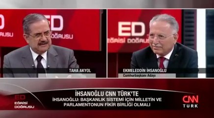 Cumhurbaşkanı Siyasette  Tarafsız Bir Hakem Olmalı