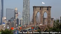 Officials, Media Baffled By White Flags Atop Brooklyn Bridge