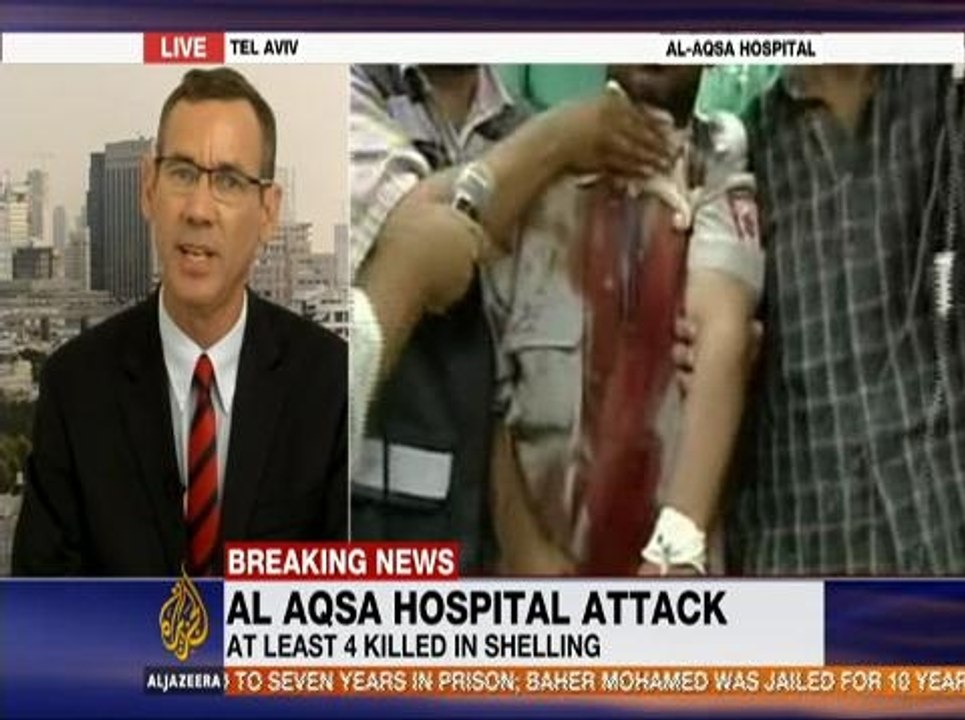 Israeli spokesman defends targeting of Gaza hospital: July 21 Interview