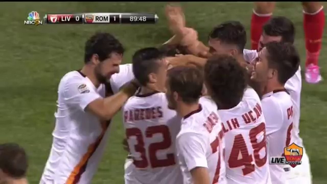 Liverpool vs AS Roma 0-1 Goal & Full Highlights  23.07.2014 (Friendly Match)