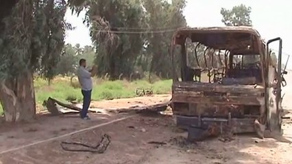 Iraq bus attack kills 52 prisoners, nine police