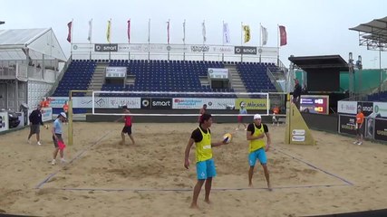 RUS vs ITA 3è set Goncharov-Prokopiev vs Rossi-Ingrosso 1-2 17:21 21:15 12:15