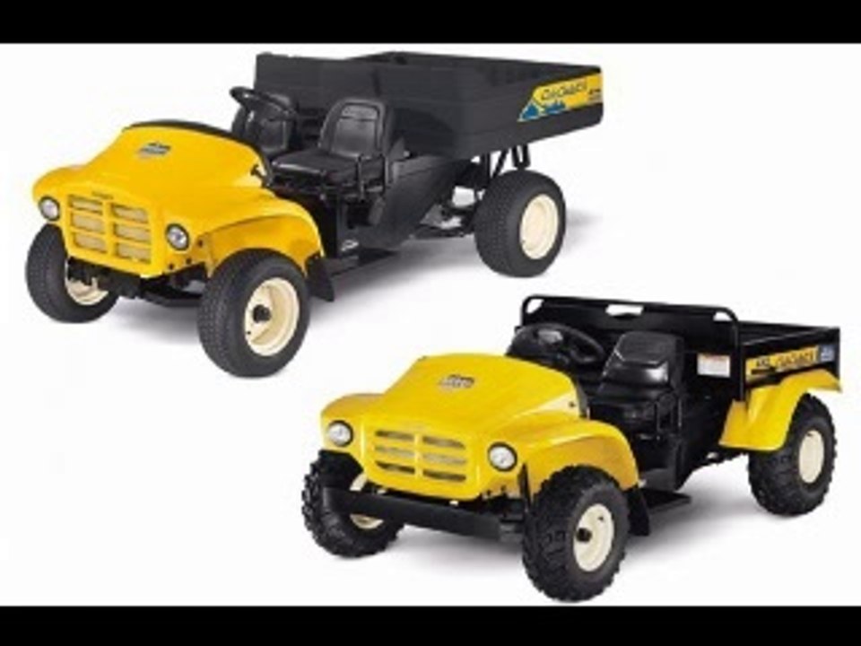 Cub Cadet 4x2 Utility Vehicle Poly Bed Steel Bed Service Repair Workshop Manual