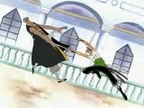 Zorro vs mr1 one piece