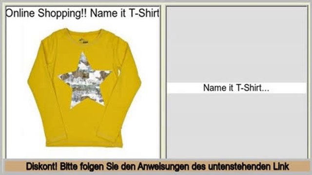 Angebote heute Name it T-Shirt