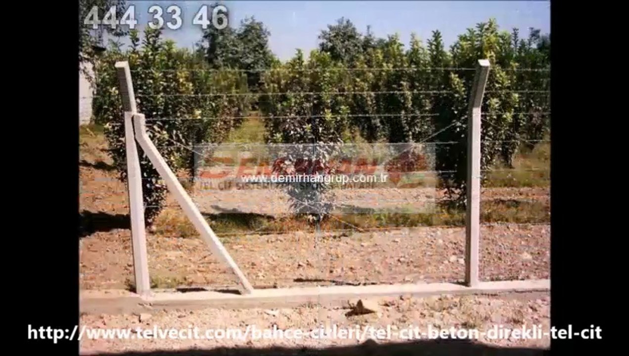 Beton Direkli Tel Çit, Beton Direkli Tel Çit Fiyatları, Beton Direkli Tel Çit İmalatı- Demirhan
