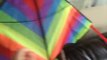 Kite for Kids by Skywood Toys Review - Beautiful Easy to Fly Rainbow Delta Kite
