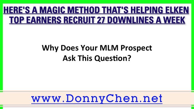 Here's A Magic Method That's Helping Elken Singapore Top Earners Recruit 27 Downlines A Week