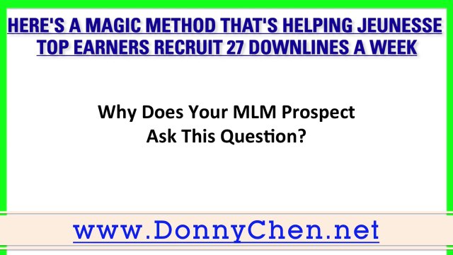 Here's A Magic Method That's Helping Jeunesse Singapore Top Earners Recruit 27 Downlines A Week