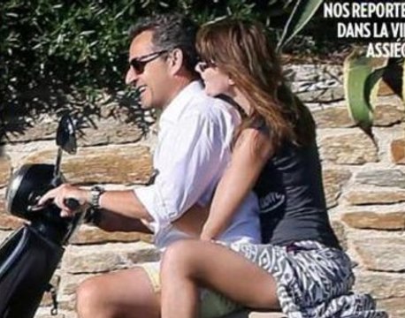 Nicolas Sarkozy et Carla Bruni en vacances - ZAPPING ACTU DU 24/07/2014