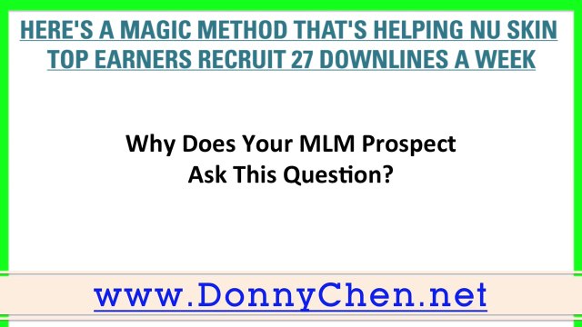 Here's A Magic Method That's Helping Nu Skin Singapore Top Earners Recruit 27 Downlines A Week