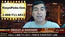 Seattle Mariners vs. Baltimore Orioles Pick Prediction MLB Odds Preview 7-24-2014