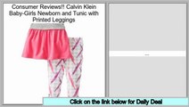 Best Brands Calvin Klein Baby-Girls Newborn and Tunic with Printed Leggings