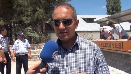 Parke Döşeme Makinamız İlçemize Hayırlı Olsun.