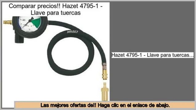 Las mejores ofertas de Hazet 4795-1 - Llave para tuercas