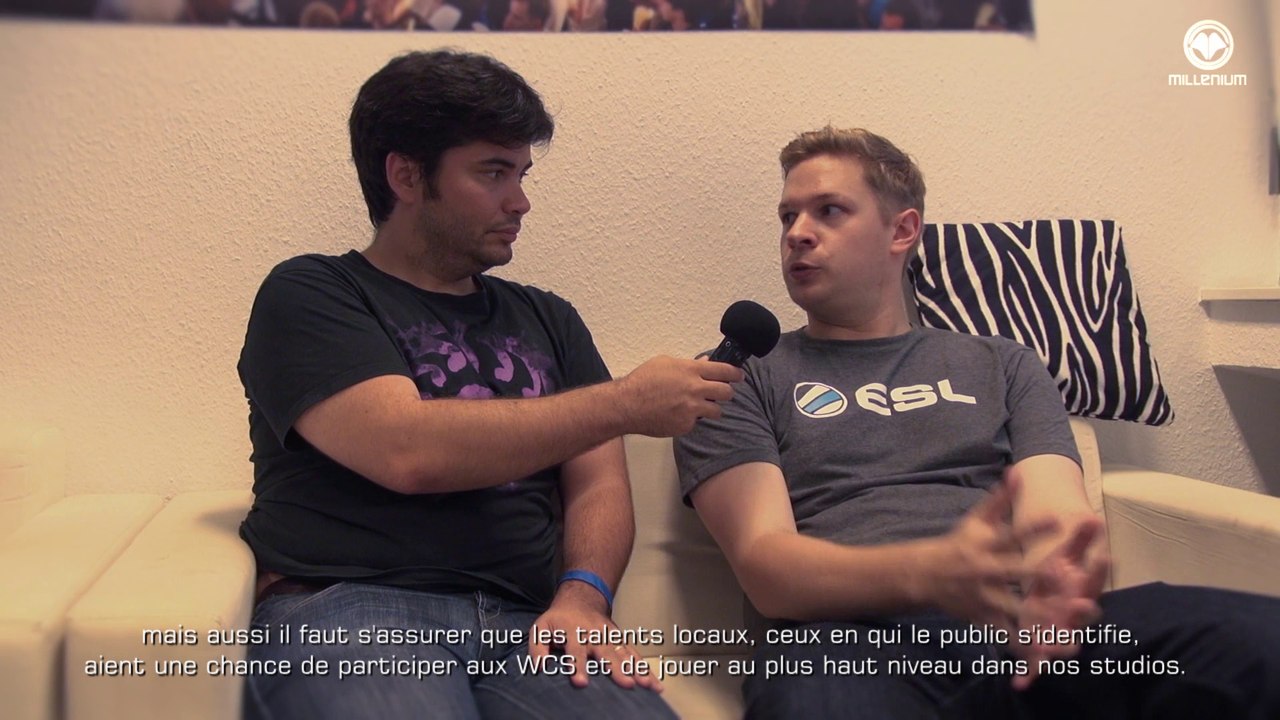 Interview de David « Shawn » Kugelman lors des WCS