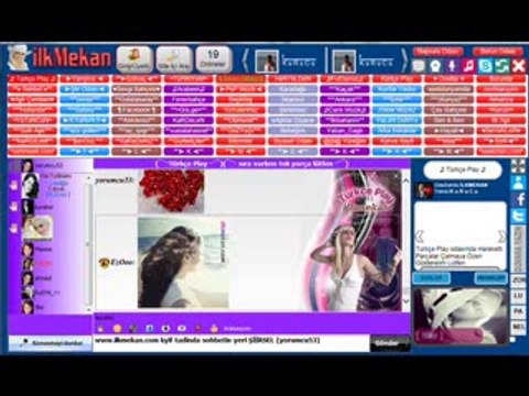 İlkMekan.Com - Ak Göğsünde Nokta Ben Olam EzOoo Sesli Sohbet Sesli Chat Sesli Siteler