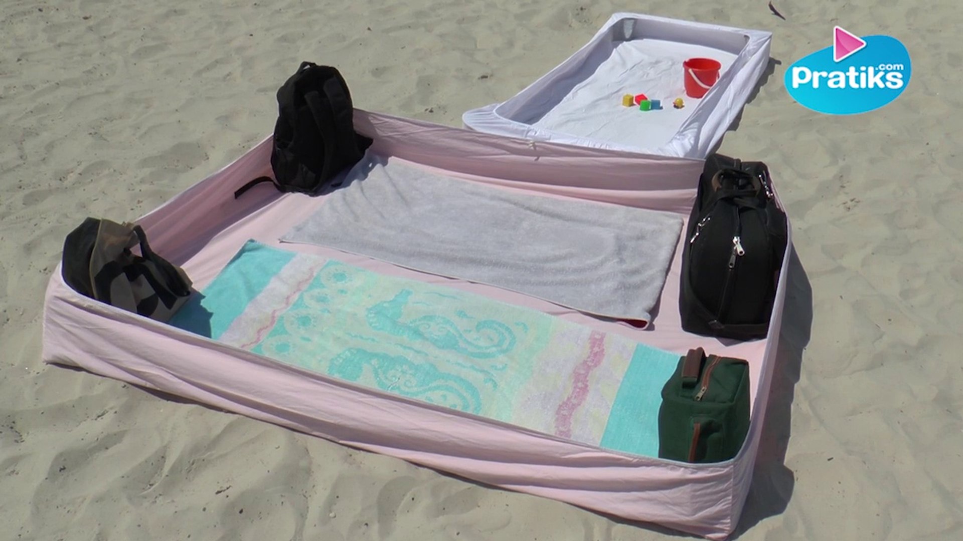 Astuce Plage Pour Proteger Sa Serviette Du Sable Video Dailymotion